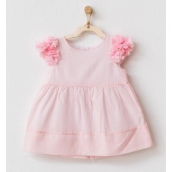  - Kız Bebek Pembe Elbise AC21752 1