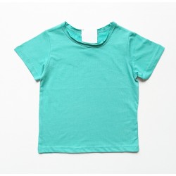  - Unisex Yeşil Basic Tişört 4068 1